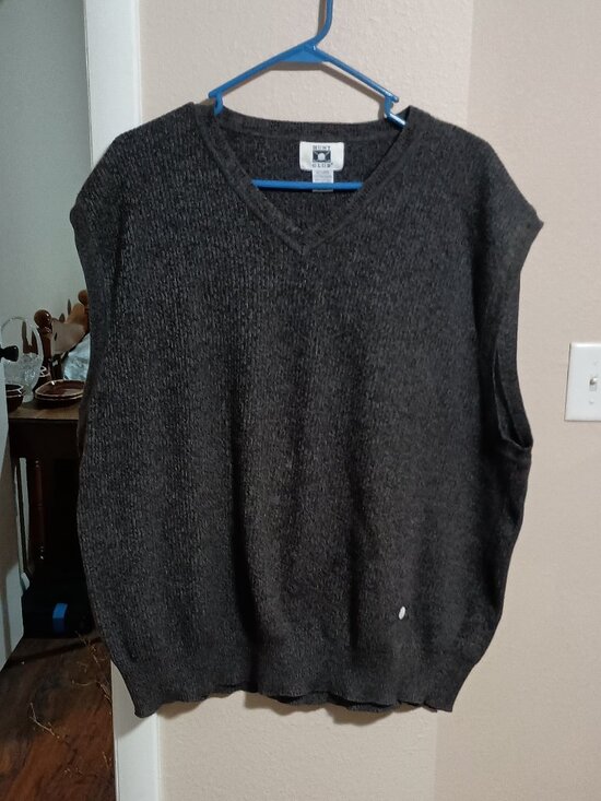 Hunt Club Golf Sweater Vest Pullover Mens Size XXL Brown - Picture 1 of 11